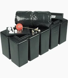 Septic tank kit components